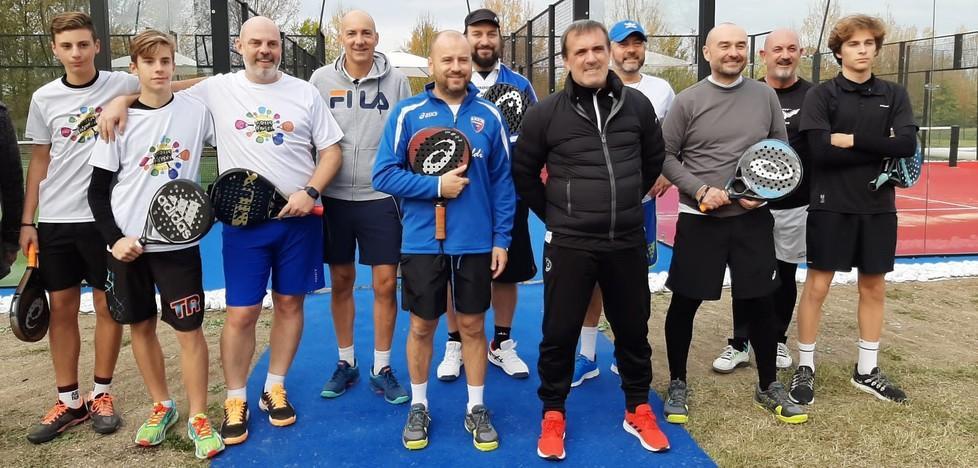 Nella sfida a padel svetta il masese Bizzarri