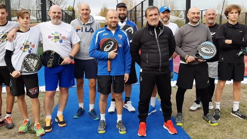 Nella sfida a padel svetta il masese Bizzarri