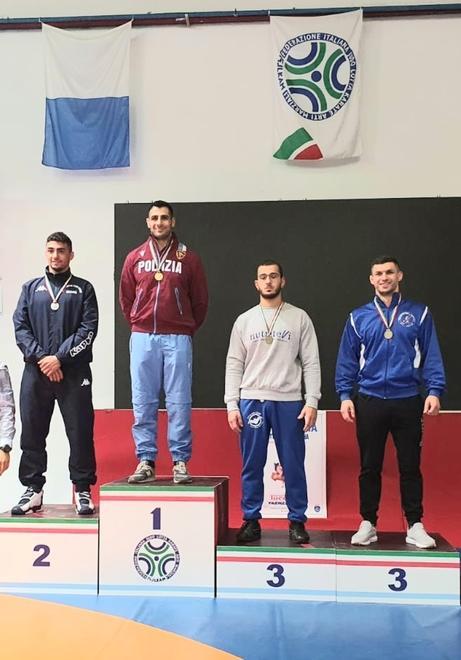 Tudor Dermenji della Pol. Sacca sale sul podio in Coppa Italia