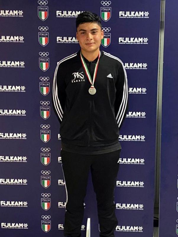 Karate kumite, Catteddu argento 