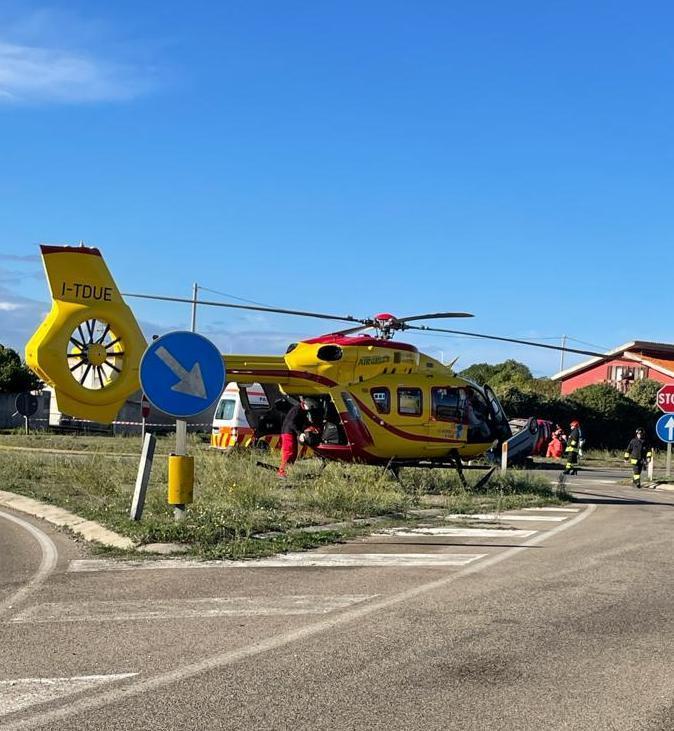 Scontro fra auto a Li Pidriazzi: 3 feriti 