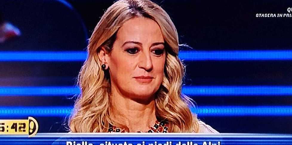 La concorrente pratese di Caduta libera, Erika Bardazzi