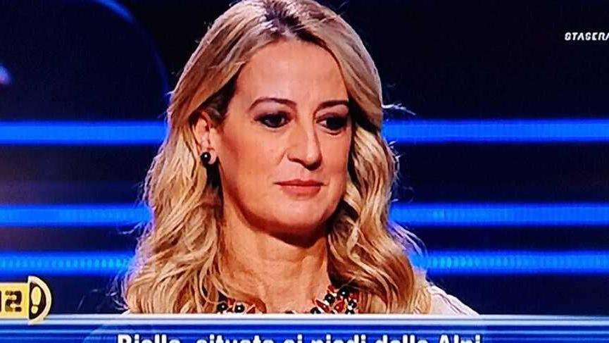 La concorrente pratese di Caduta libera, Erika Bardazzi