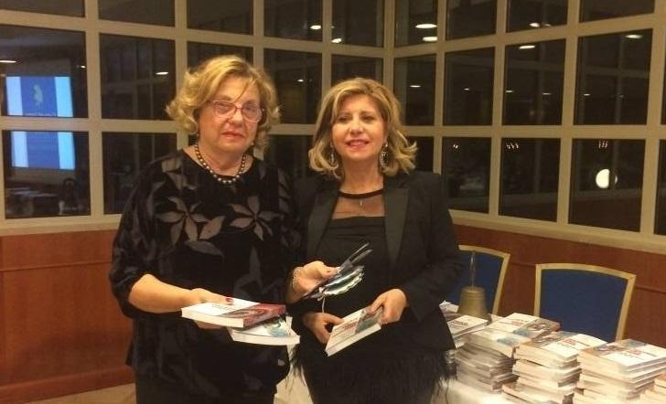 Graziella Boi (a destra) con la ex Presidente Nazionale del  Soroptimist Club Patrizia Salmoiraghi
