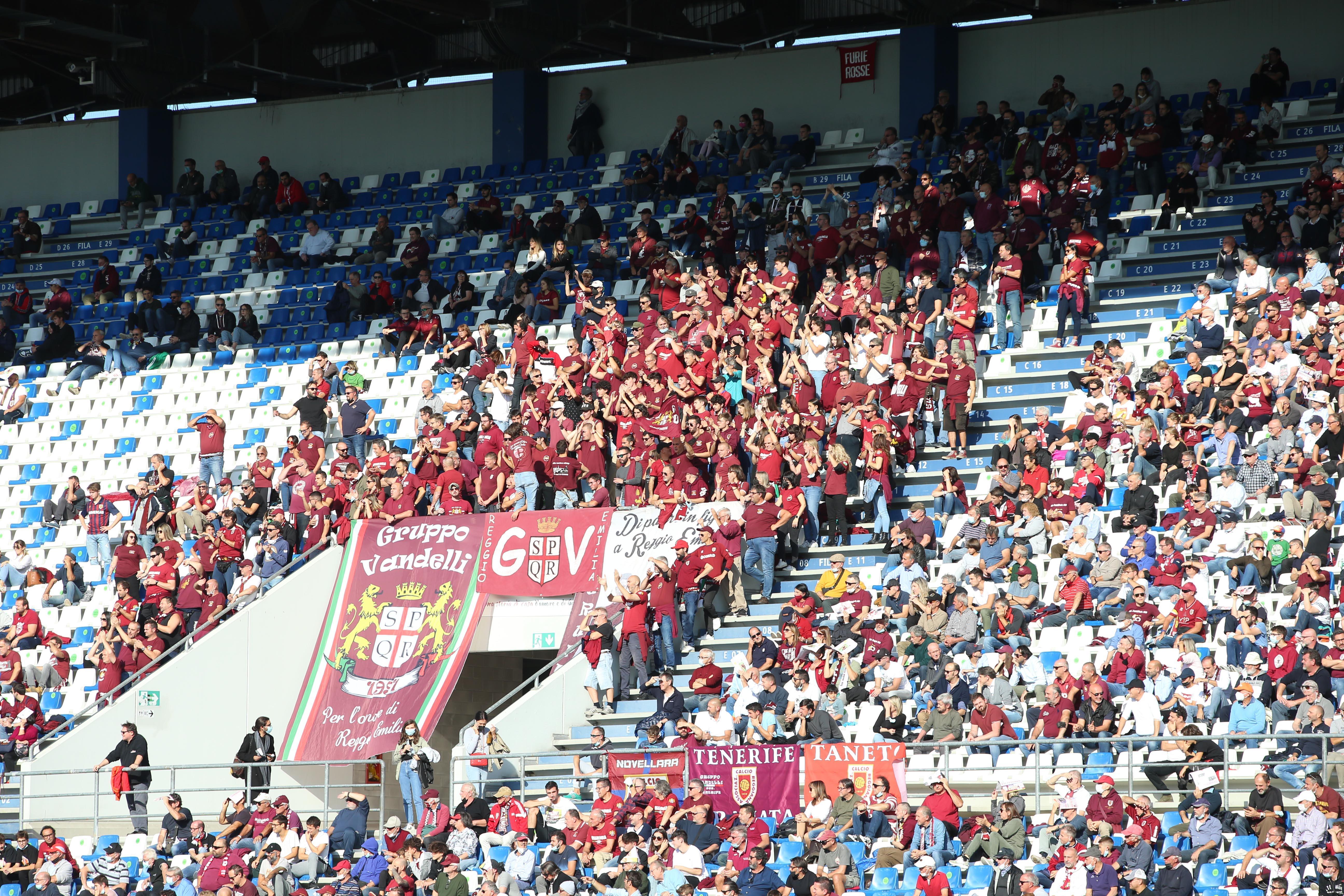 La curva granata