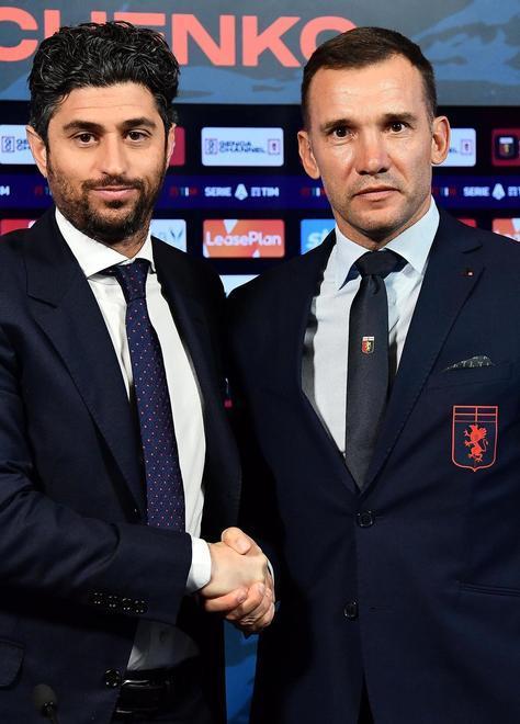 Shevchenko si presenta a Marassi «Farò di tutto per la salvezza»