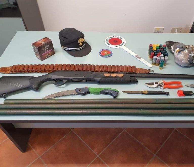 Denunciato cacciatore trovato in oasi Wwf