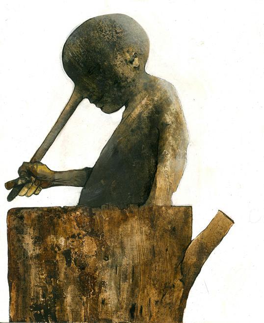 Con “Il legno e la carne” di Miles Pinocchio diventa Arte urbana 