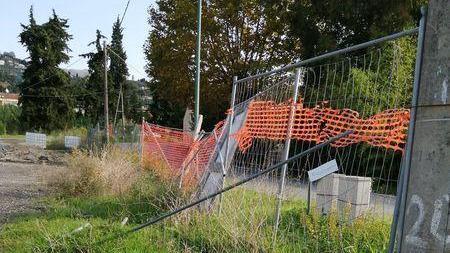 Cantiere di Gaia rimasto abbandonato