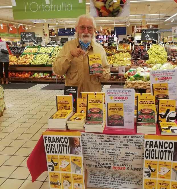 A 81 anni Gigliotti scrive i gialli col colonnello Lupi 