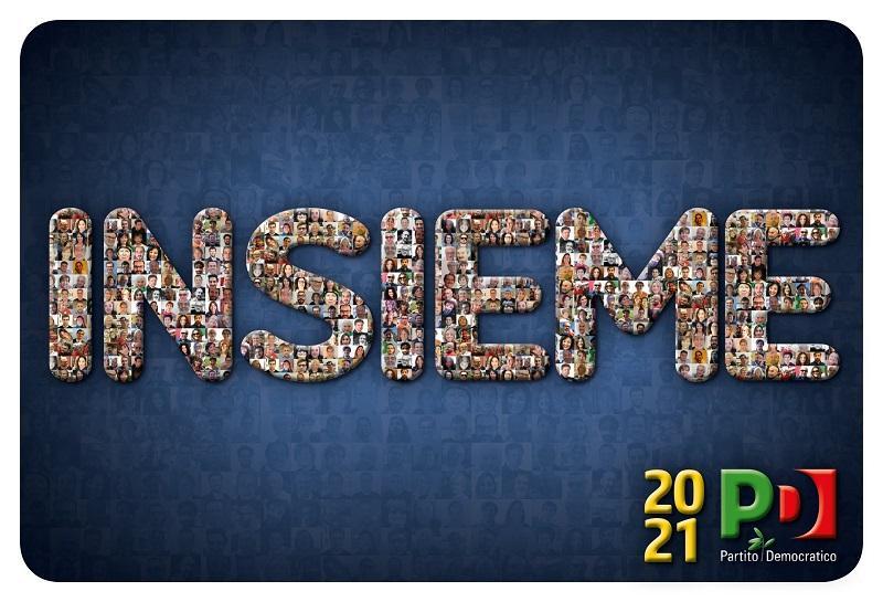 La tessera 2021 del Partito democratico