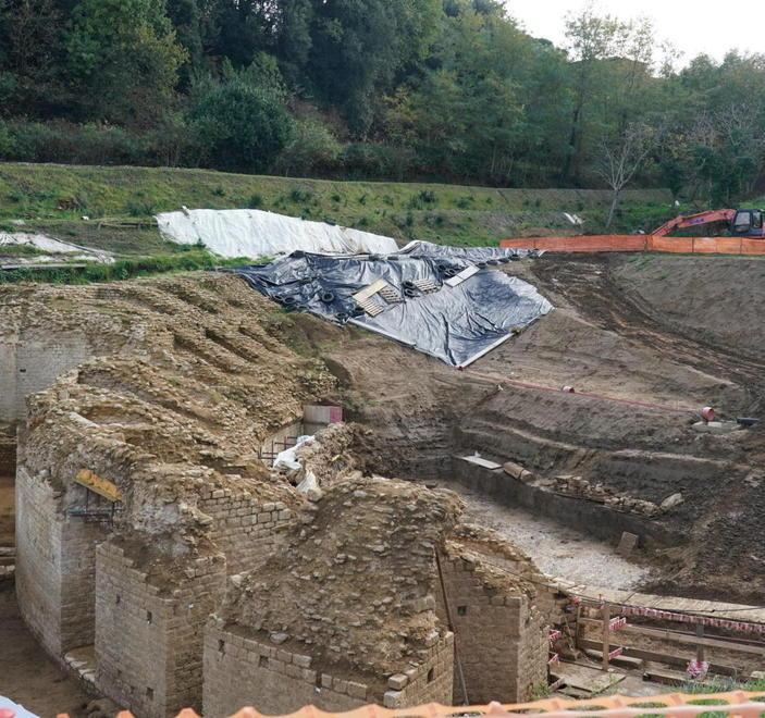 Lo scavo dell’anfiteatro romano di Volterra