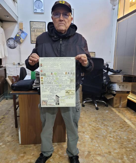 Arriva fino al 1200 con la storia degli avi 