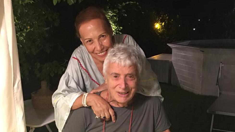 Don Backy insieme alla moglie Liliana Petralia