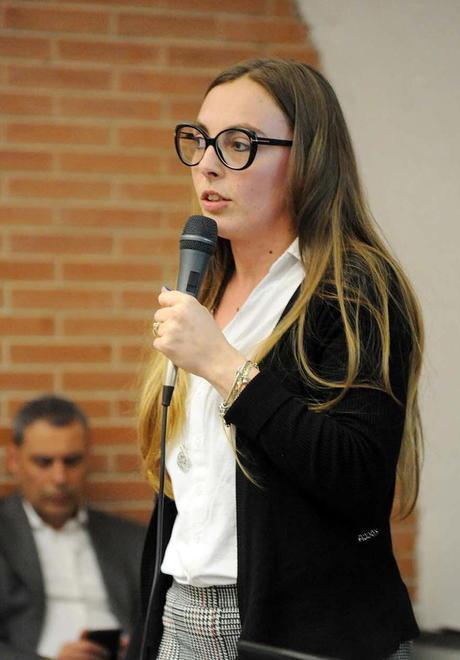 La sindaca di Campiglia Marittima Alberta Ticciati