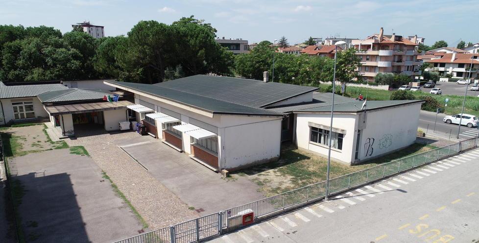 L’attuale scuola elementare Carrucci a Pontorme