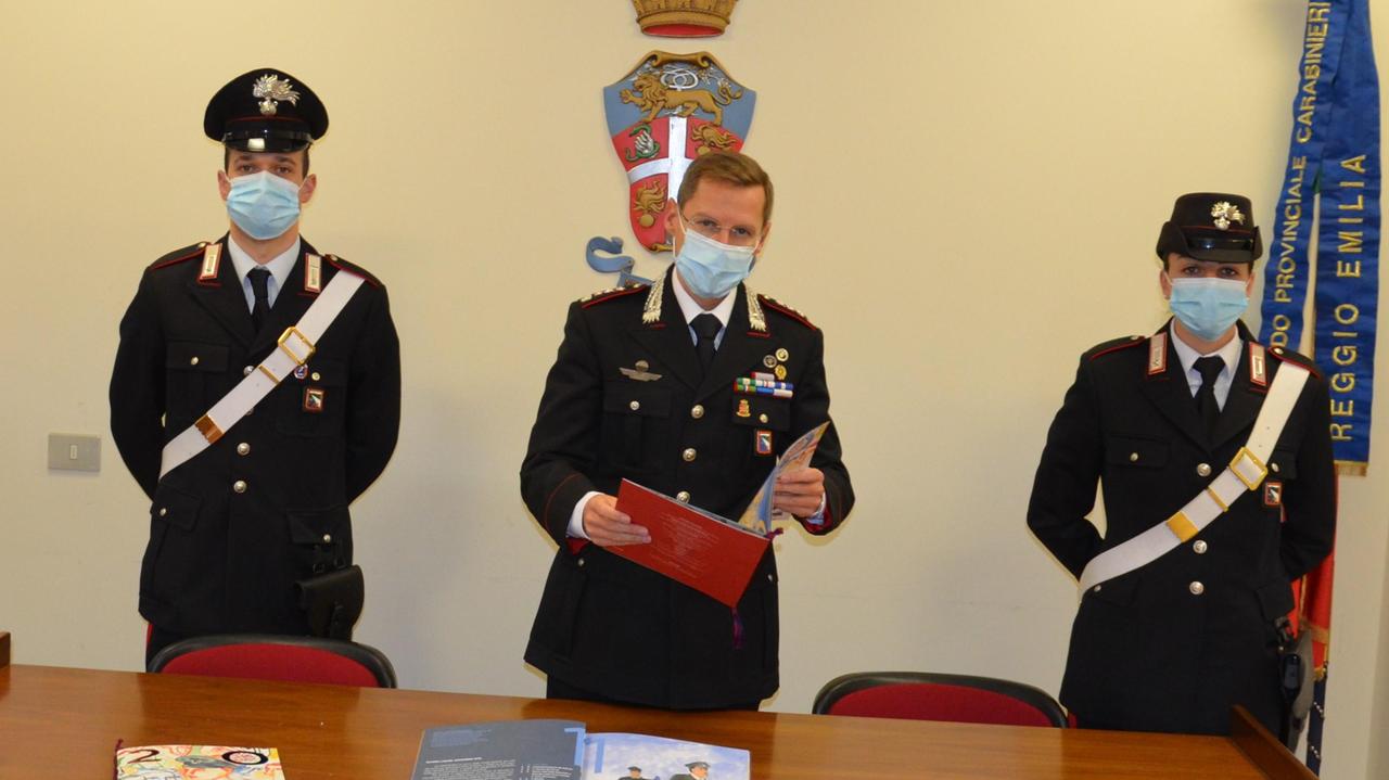 La presentazione del calendario dell'Arma 2022