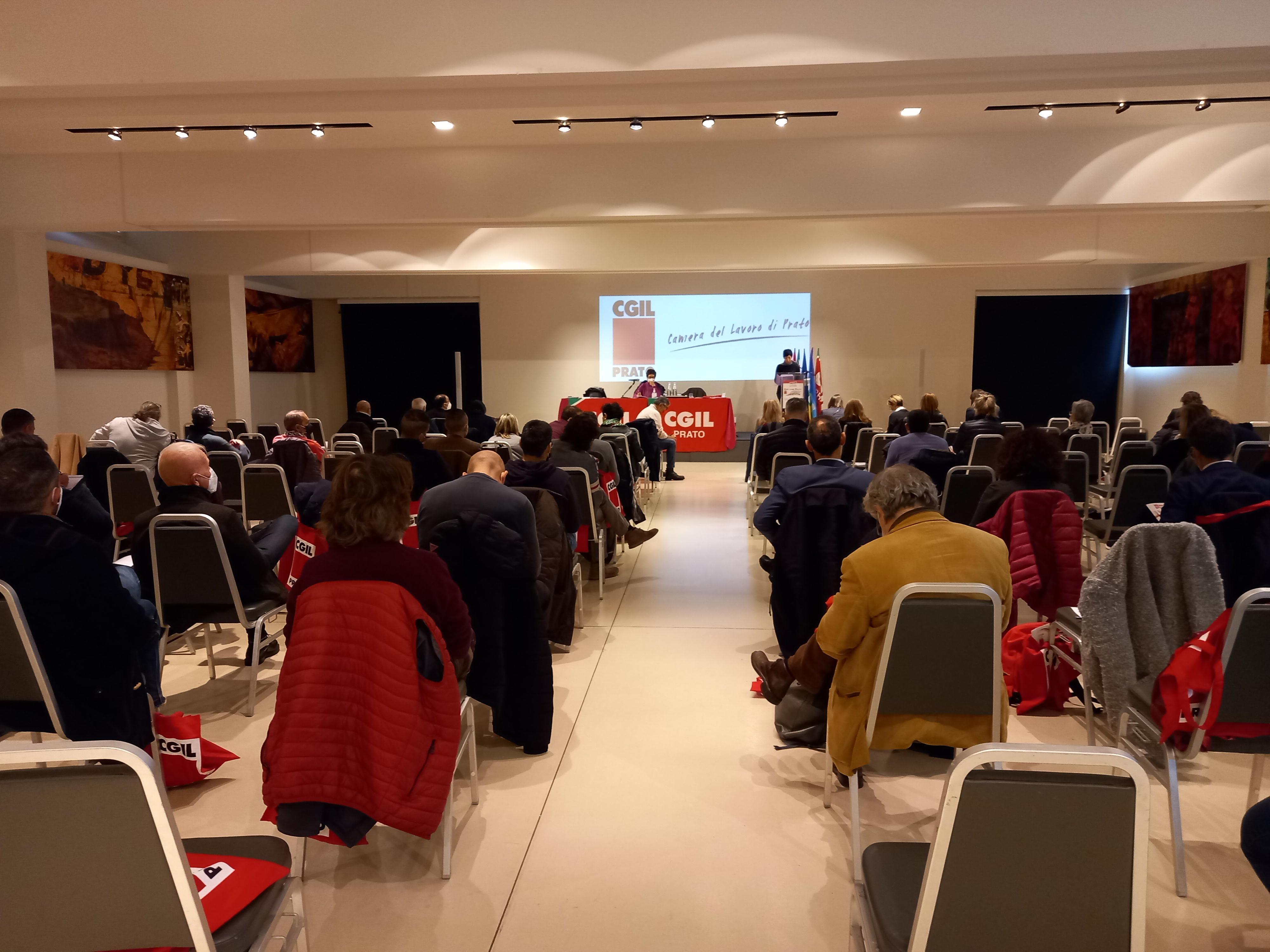 L'assemblea generale della Cgil al Wall Art Hotel