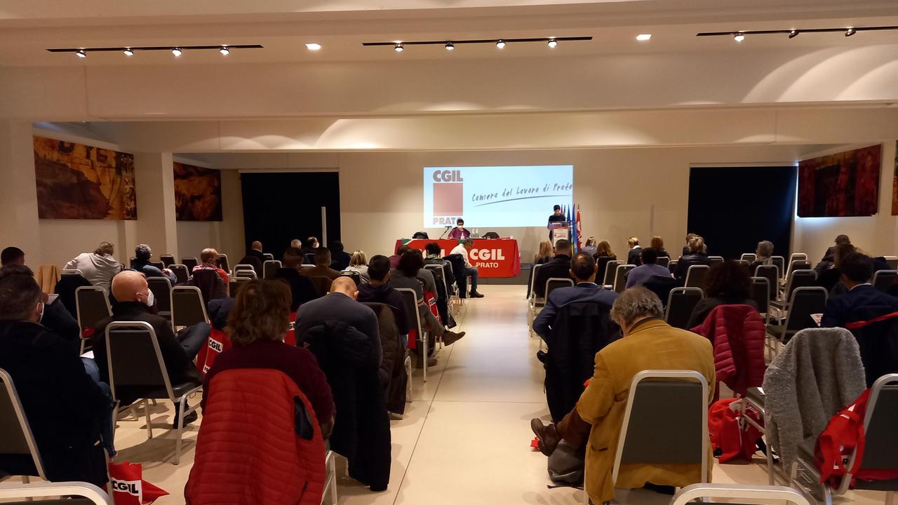 L'assemblea generale della Cgil al Wall Art Hotel