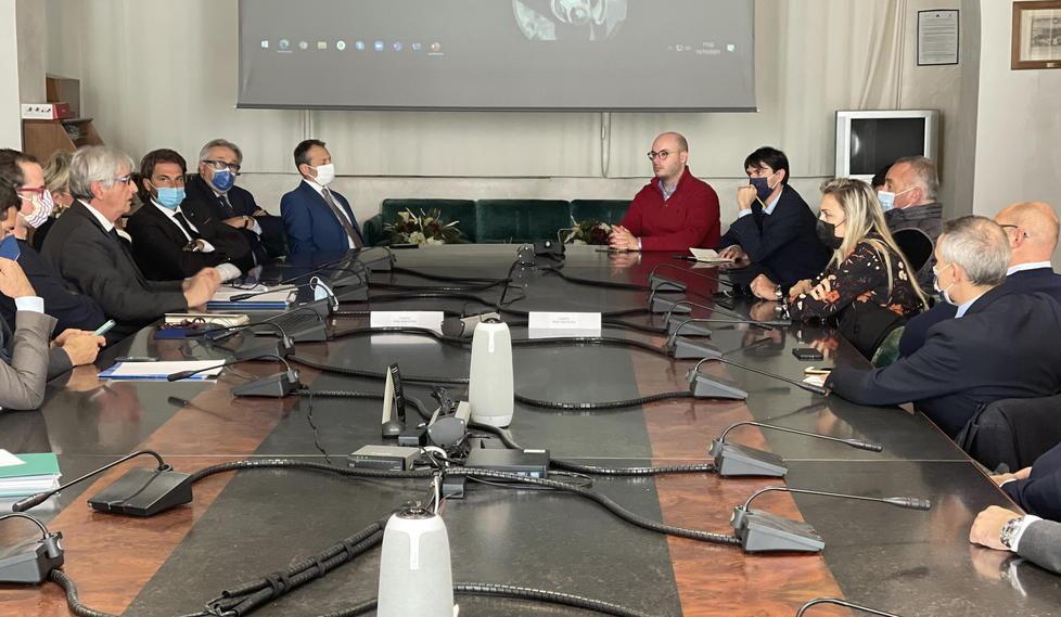 Il vicesegretario della Lega «Darsena Europa decisiva» 