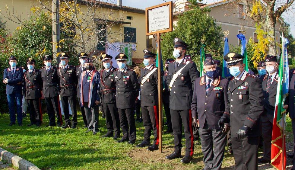 L’omaggio di Casalguidi al suo maresciallo «Un esempio di vita» 