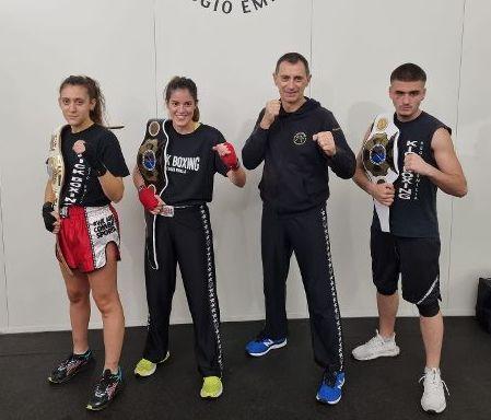 La Kickboxing Reggio fa incetta di medaglie nella prova austriaca della Coppa del Mondo 