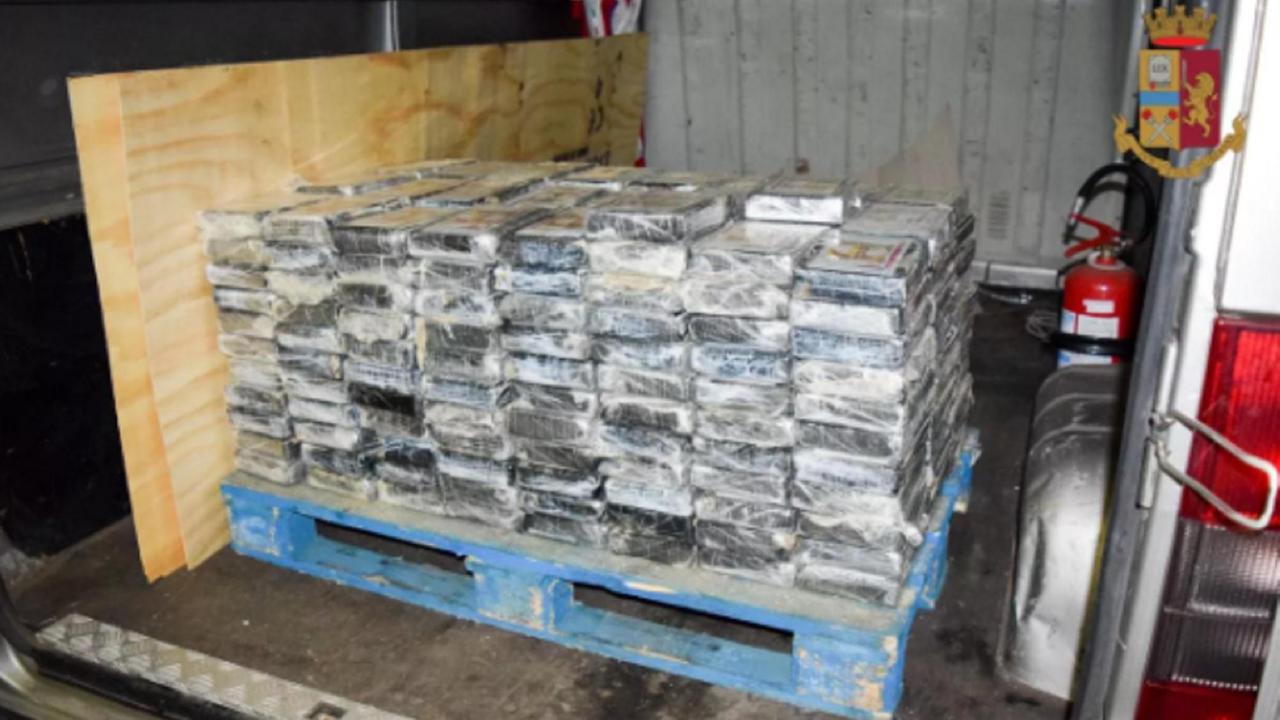 Il carico di cocaina individuato nel container due anni fa