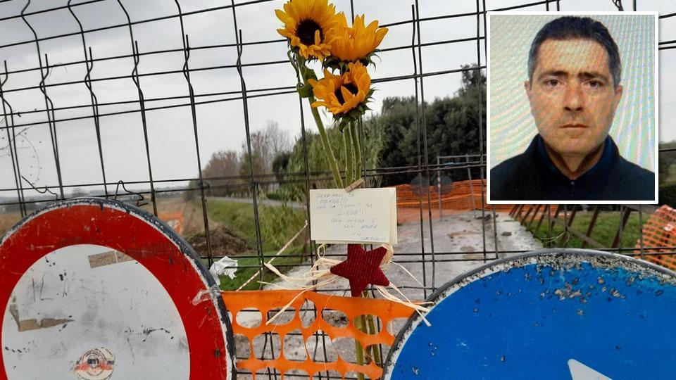 Girasoli eun biglietto sul luogo dell’incidente di Salvatore Mezzacapo