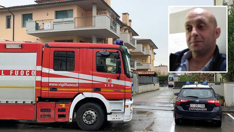 Salvatore Glorioso e l’intervento con i vigili del fuoco e i carabinieri a casa sua