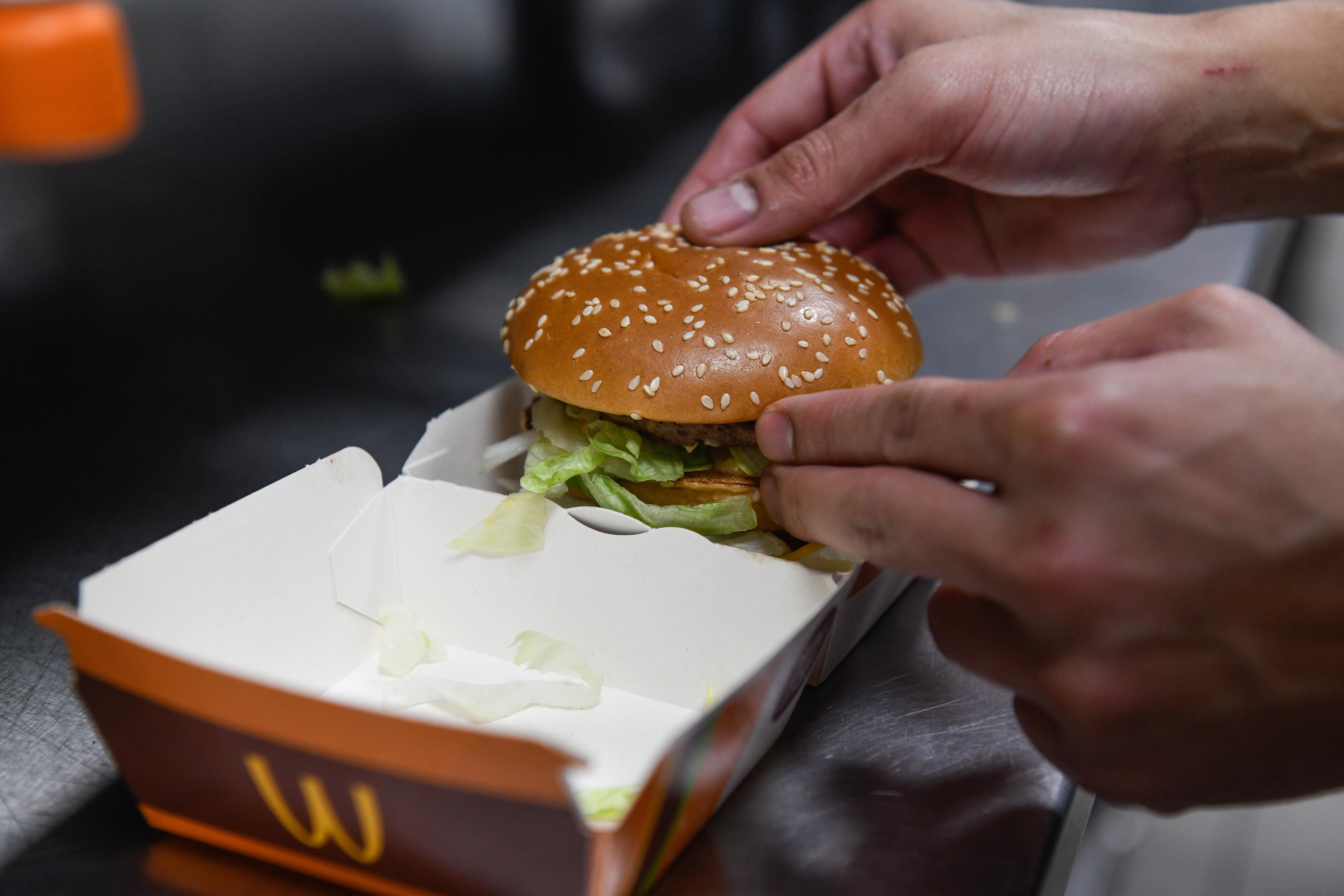 Il Big Mac secondo la nuova preparazione