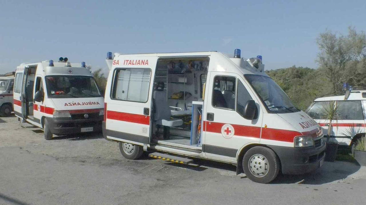 Ambulanze della Croce rossa