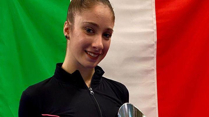 È una giovane carrarese la vice campionessa di ginnastica ritmica