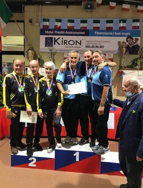 La terna viareggina impegnata a Roma per i campionati italiani 