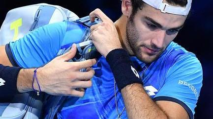 Berrettini si ritira «Sono distrutto» Alle Finals di Torino è l’ora di Sinner