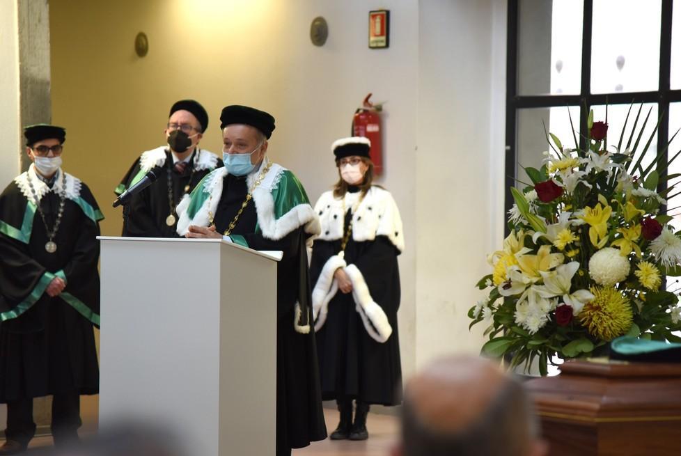 L’omaggio di Unife al professor Tripiccione: «Ti ricorderemo sempre con affetto» 