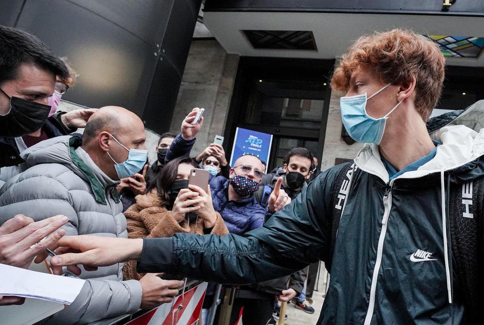 Sinner entusiasta e carico «Voglio vincere per Matteo» 