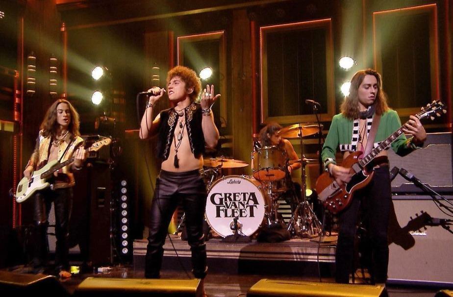 Due date italiane dei Greta Van Fleet
