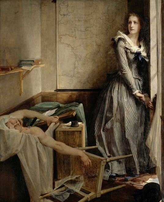 Charlotte, l’eroina solitaria che uccise il “tiranno” Marat 