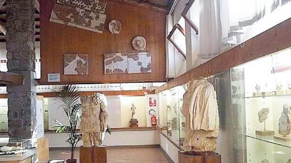 Il museo archeologico di Cosa: potrà aprire solo su prenotazione per mancanza di personale (foto Enzo Russo)