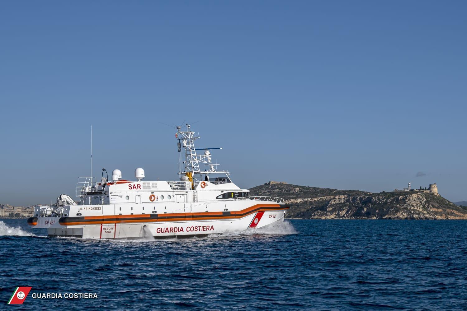 Cagliari, una nuova nave super tecnologica per la Guardia Costiera