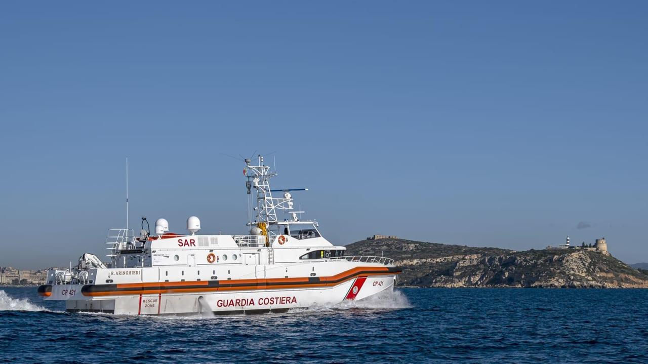 Cagliari, una nuova nave super tecnologica per la Guardia Costiera