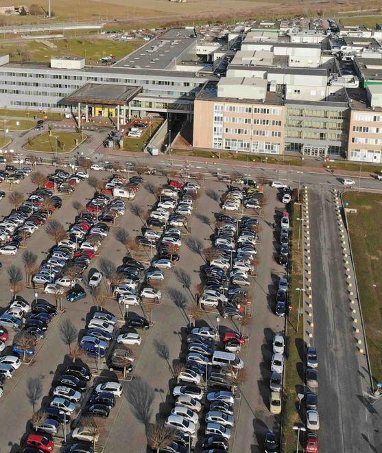 Lavori al Sant’Anna, parcheggi ridotti 
