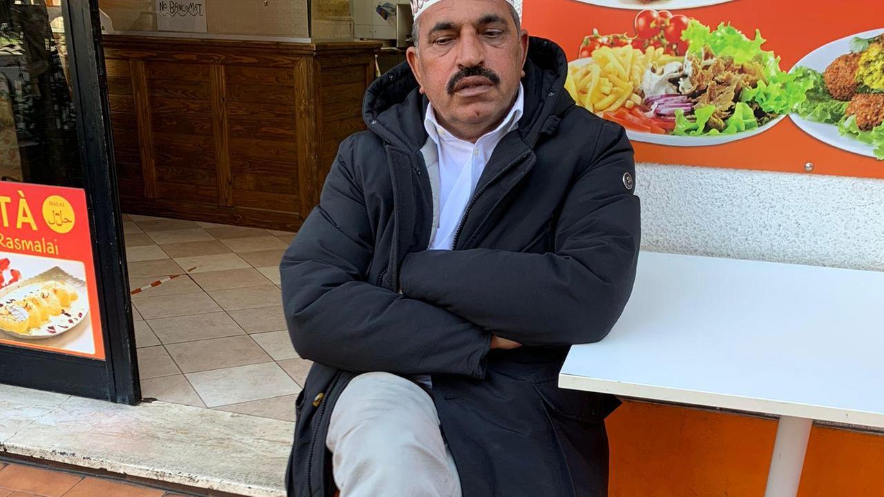 Farid Ghulam, proprietario di diversi negozi di kebab