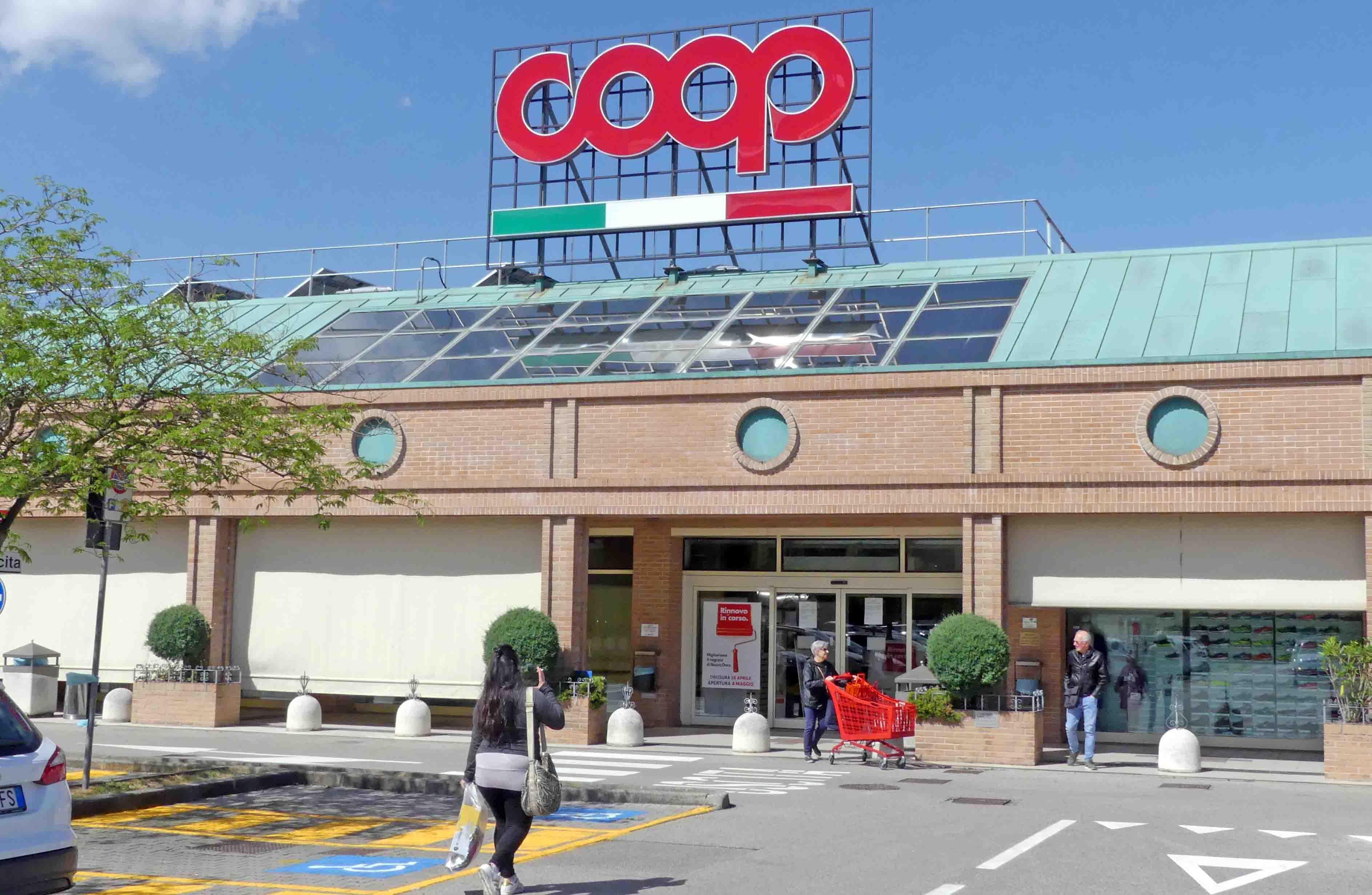 Messaggio antiviolenza sugli scontrini di Coop Alleanza 3.0