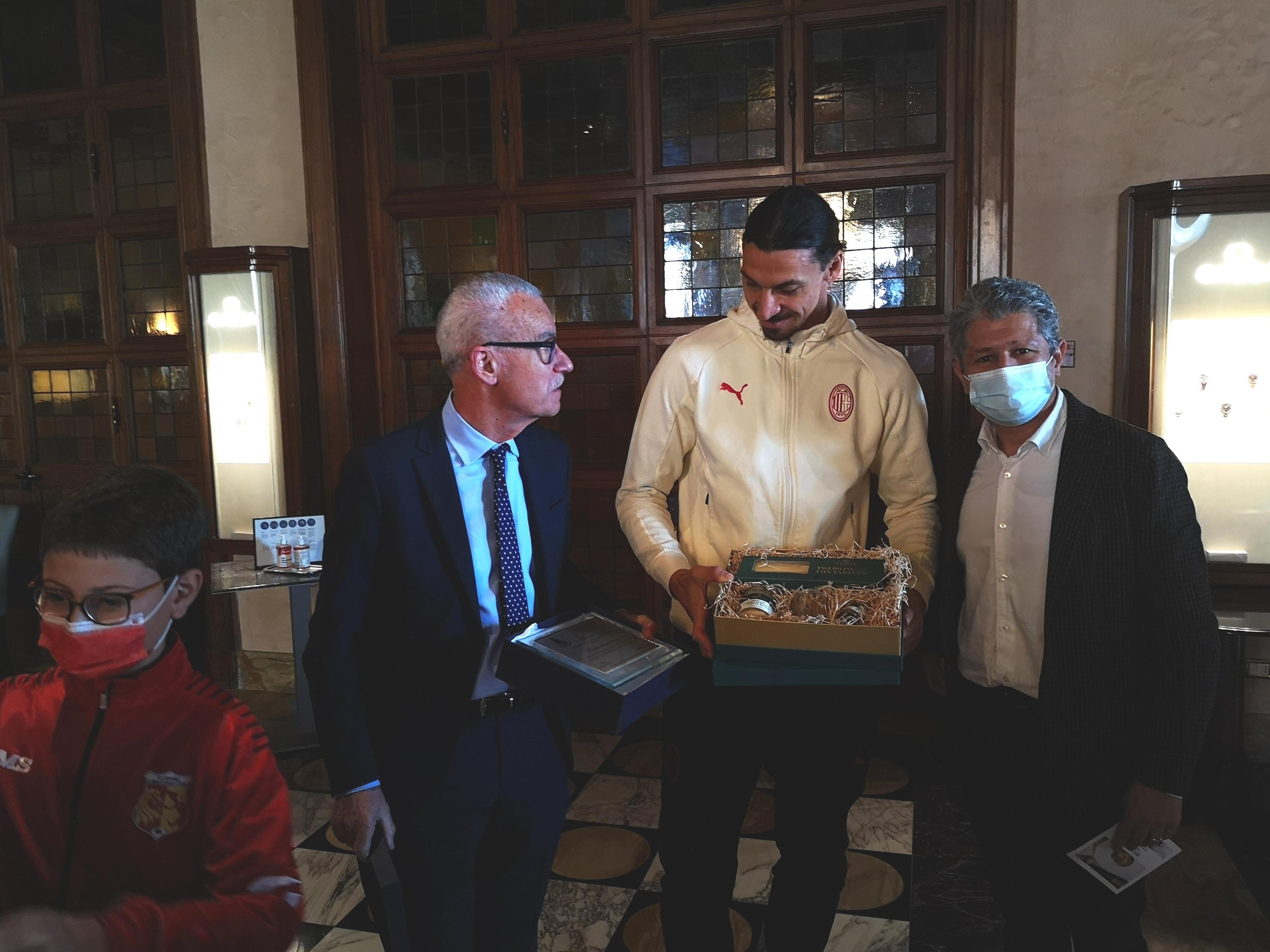 Tra gli ambasciatori del tartufo bianco c'è anche Ibrahimovic