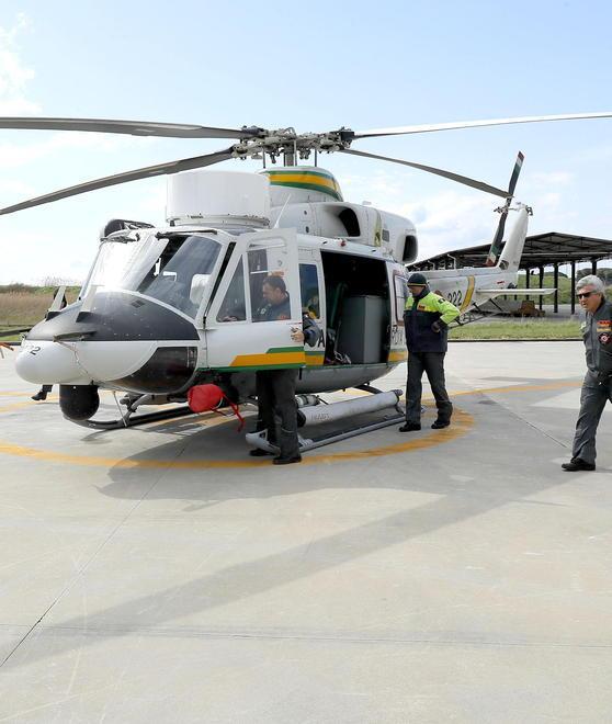 Esercitazione a Bergiola con il soccorso alpino