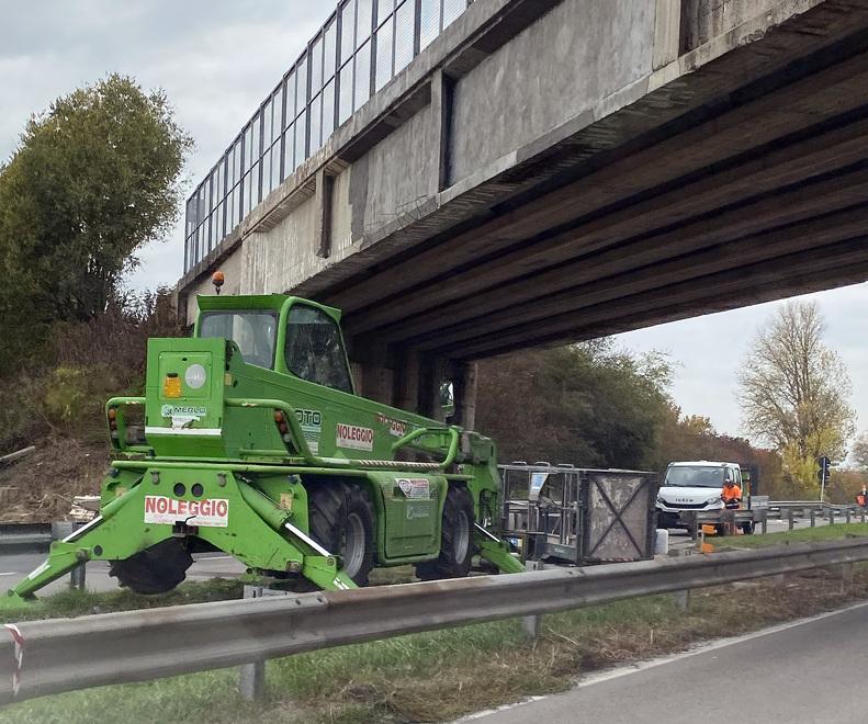Il ponte sulla Super riapre a senso alternato Meno disagi dai lavori 