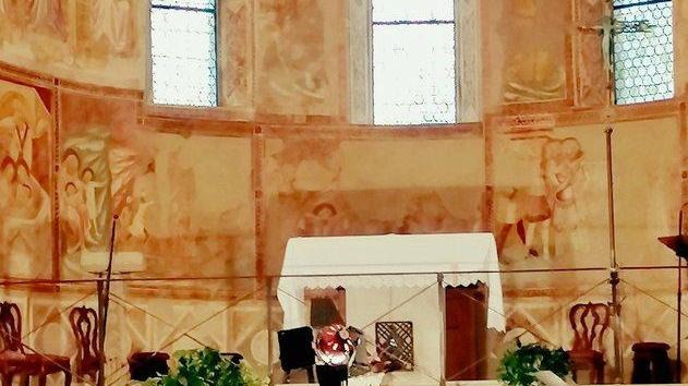 Abbazia, i capolavori sono sotto restauro