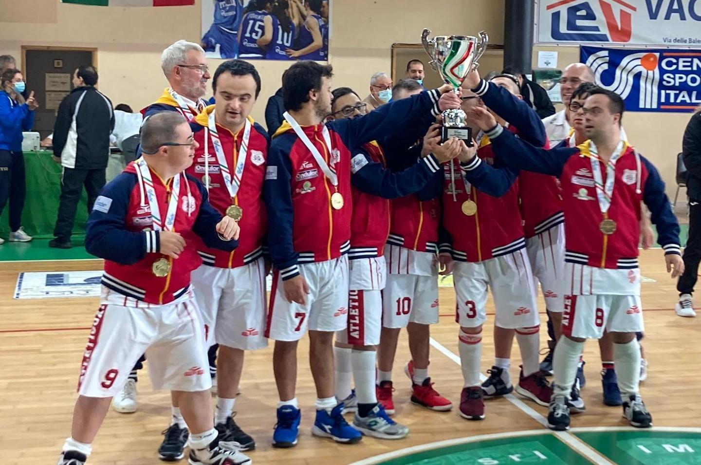 Ancora Campioni l’Atletico Aipd sul podio d’Italia 