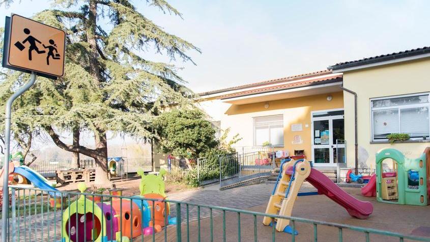 La scuola dell’infanzia a Colognora di Compito (foto ilaria genovesi)